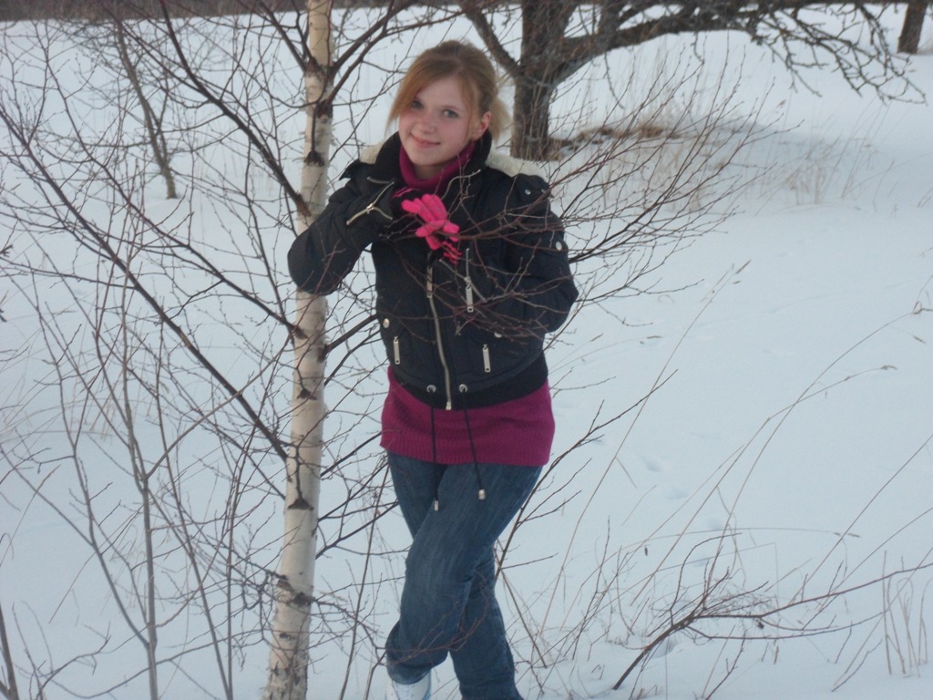 Ziemā arī bērzi ir tik pat balti, cik arī pats sniegs! (Anita Birule)